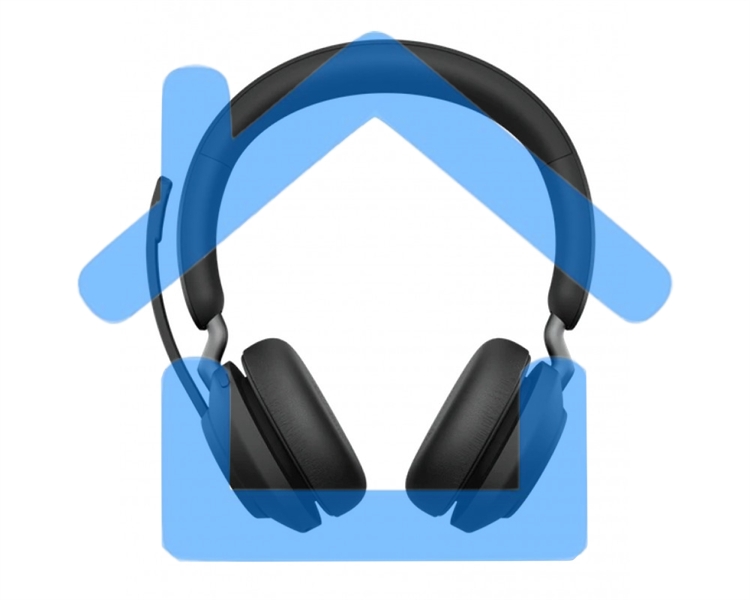 Гарнитура беспроводная Jabra Evolve2 65, Link380c MS Stereo черный