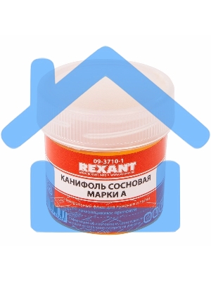 Канифоль сосновая Rexant, флюс НЕЙТРАЛЬНЫЙ, марка А, 20 г, в индивидуальной упаковке