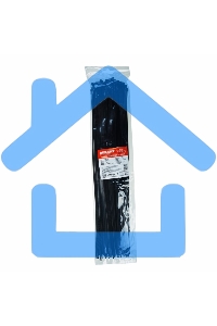 Хомут-стяжка кабельная нейлоновая Rexant 450 x4,8 мм, черная, упаковка 100 шт.