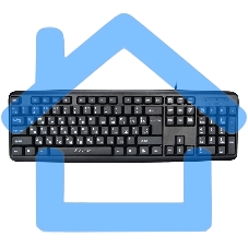 Клавиатура Oklick 180V2 проводная, USB, черный