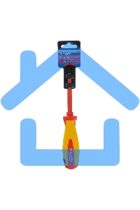 Отвертка Matrix Insulated, PH2 x 100 мм, CrMo, до 1000 В, двухкомп.рукоятка