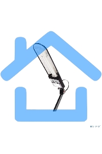 Лампа настольная CAMELION KD-017A С0211W черный в к-те база+струбцина