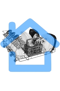 Встраиваемая посудомоечная машина Maunfeld MLP-06DW, белый, 44.8 см, 6 компл., 49 дБ, класс A+