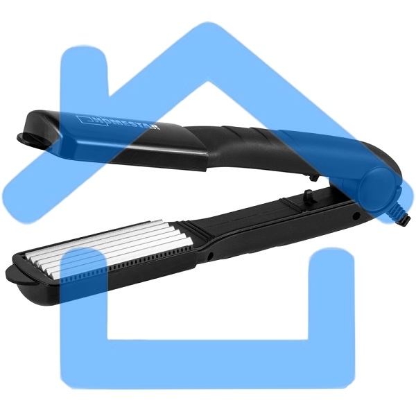 Щипцы для волос HOMESTAR HS-8005, 30Вт, гофре (в уп. 12 шт)