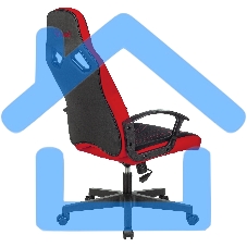 Кресло игровое A4Tech Bloody GC-150 черный крестовина пластик