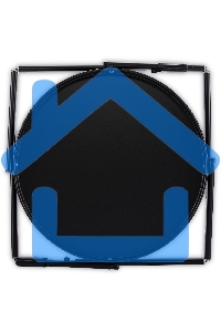 Стол Domfy DHC-ST30862 складн. черный 41.7x41.7x47.1см