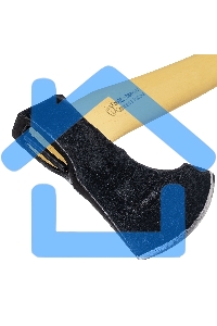 Топор Россия,1100 г,в сборе,кованый,деревянное топорище,500 мм, таежный 