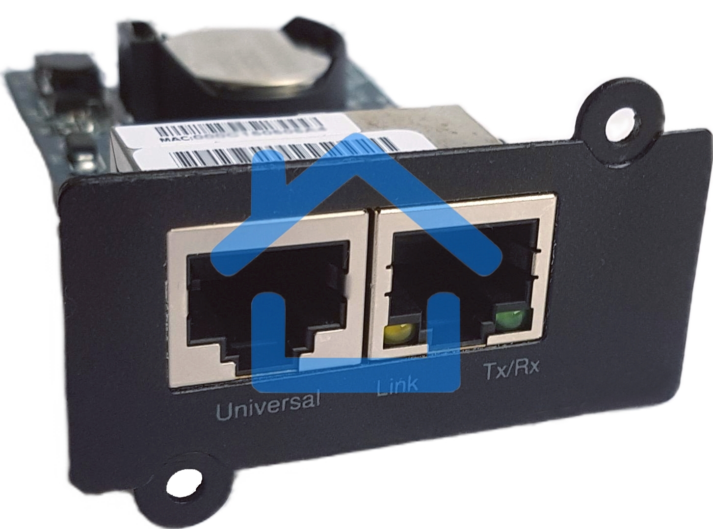 Карта SNMP удаленного управления РСК-ПМКАРД карта удаленного управления для 1-фазных ИБП СайберЭлектро (Изготовлено в РФ)