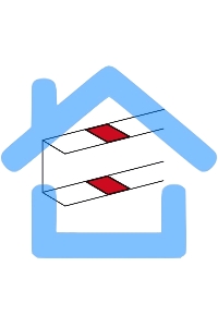 Накладка на стык профиля на защелках LEGRAND 010691