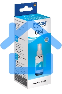 Чернила для EPSON C13T66424A Epson L100 (cyan) 70 мл