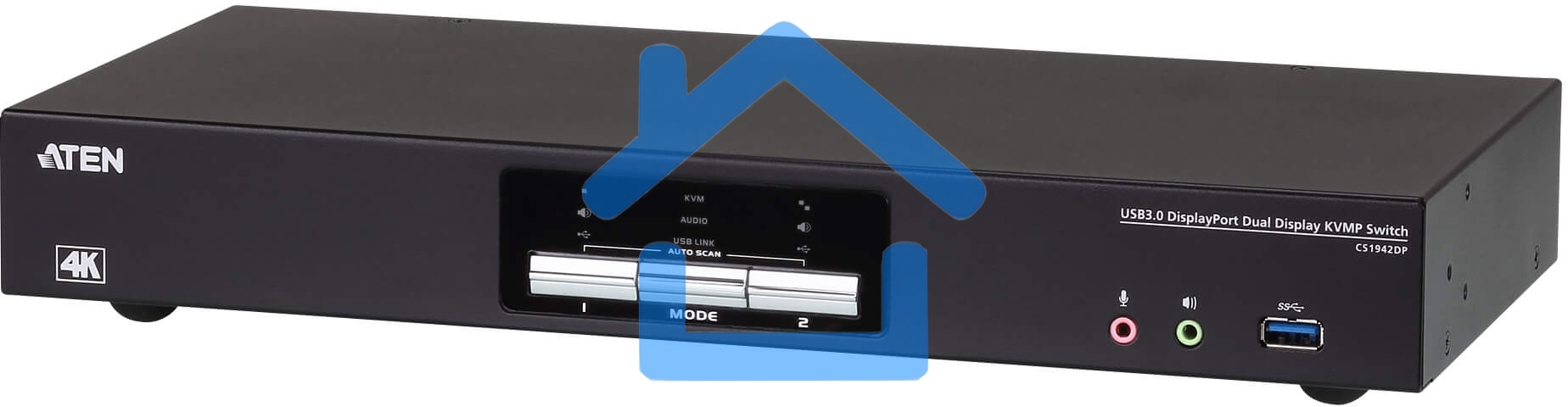 2-Поротовый USB3.0 4K DisplayPort Dual Display KVM переключатель 2-Port USB3.0 4K DisplayPort Dual Display KVM switch