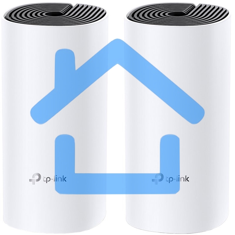 Роутер беспроводной TP-Link DECO M4 (DECO M4(2-PACK)) AC1200 10/100/1000BASE-TX (упак.:2шт)