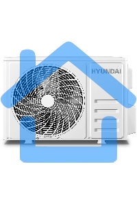 Кондиционер сплит-система Hyundai HAC-24/T-PRO 24000 BTU, 70 м², 31/47 дБ, охлаждение, обогрев, осушение, белый