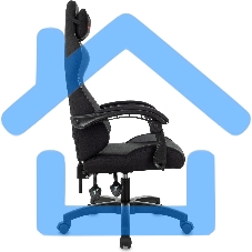 Кресло игровое Zombie Void черный/серый