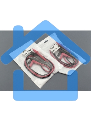 Щупы для тестера LEK-B09 позолоченный медный наконечник, кабель 85 см 2 шт