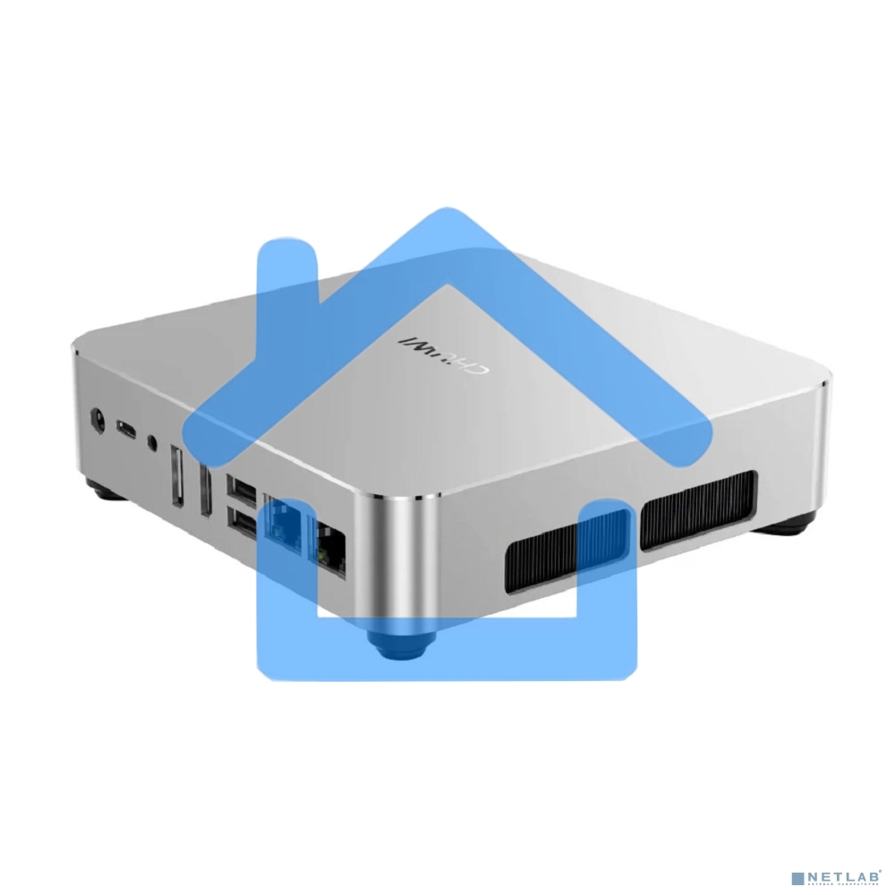 Неттоп Chuwi AuBox Intel Core i9 13900HK(2.2Ghz)/16384Mb/512SSDGb/Int:Intel UHD Graphics/BT/WiFi/war 1y/0.74kg/Gold+Black/Win11Pro + Aluminum+plastic/RAM slot*2/bracket/USB2.0*1/USB3.2*2USB3.0*1/Type-C*2/HDMI*1/DP*1/RJ45*2/WIFI5,BT5.