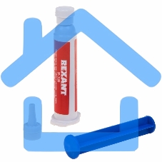 Флюс-гель для пайки Rexant, ПАЯЛЬНАЯ КИСЛОТА, 12 мл, техно-шприц, блистер