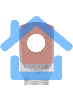 Наконечник алюмо-медный ТАМ 50-10-9 (в упак. 50 шт.) Rexant