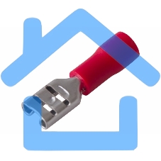 Клемма плоская изолированная гнездо 5.6 мм 0.5-1.5 мм² (РПи-м 1.5-(4.8)/РПИм 1,25-5) Rexant