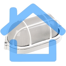 Светильник Iek LNPP0-1202-1-100-K01 НПП1202 белый/овал с реш. 100Вт IP54 ИЭК