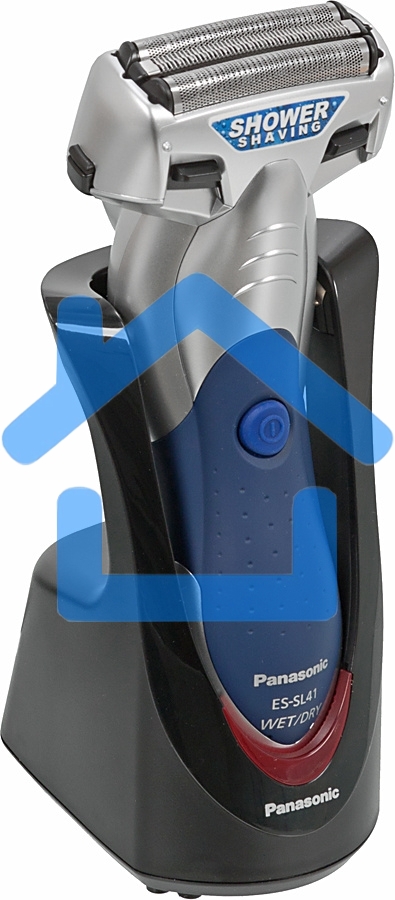 Электробритва сетчатая Panasonic ES-SL41-S520 реж.эл.:3 питан.:аккум. серый/синий