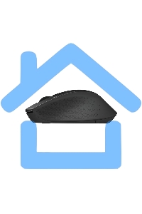 Мышь беспроводная Logitech M280 черный, 1000 dpi, радиоканал, USB, кнопки - 3