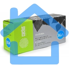 Картридж лазерный Cactus CS-CF280AS черный (2700 стр.) для HP LJ Pro 400/M401/M425