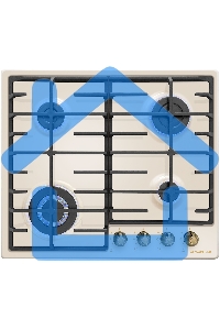 Газовая варочная панель Maunfeld EGHE.64.63CBG.R/G
