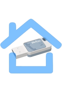 Флешка USB Netac UA31 64 Gb <NT03UA31N-064G-32BL>, USB 3.2