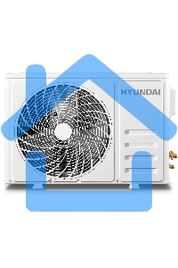 Кондиционер сплит-система Hyundai HAC-24/T-PRO 24000 BTU, 70 м², 31/47 дБ, охлаждение, обогрев, осушение, белый