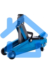 Домкрат гидравлический подкатной, 2 т, h подъема 140-340 мм, в кейсе Stels