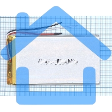 Аккумулятор Li-Pol (батарея) 3*60*110мм 3pin 3.7V/3500mAh
