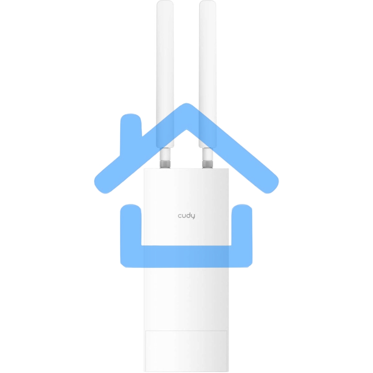 Повторитель беспроводного сигнала Cudy RE1200 OUTDOOR AC1200 Wi-Fi белый