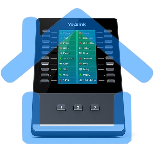 Телефон VOIP LCD EXPANSION /T58V/T56A EXP50 YEALINK