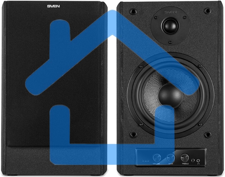 Акустическая система SVEN АС MC-30, черный (200 Вт, Bluetooth, пульт, Optical)