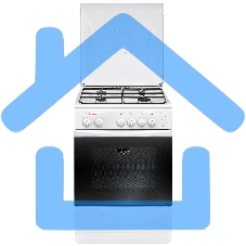 Плита газовая Gefest ПГ 1200 С5 белый, конфорок 4 шт, духовка 63 л, 60 см x 85 см x 60 см