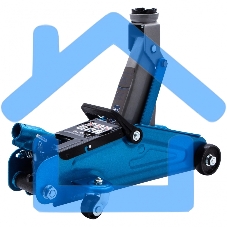 Домкрат гидравлический подкатной, 2 т, h подъема 140-340 мм, в кейсе Stels