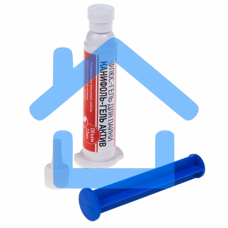 Флюс-гель для пайки Rexant, КАНИФОЛЬ-ГЕЛЬ АКТИВ, 12 мл, техно-шприц, блистер
