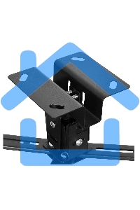 Кронштейн для проектора Buro PR07-B черный макс.12кг потолочный поворот и наклон