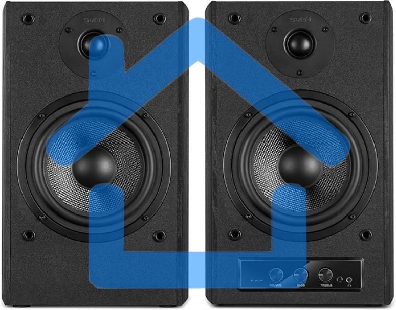 Акустическая система SVEN АС MC-30, черный (200 Вт, Bluetooth, пульт, Optical)