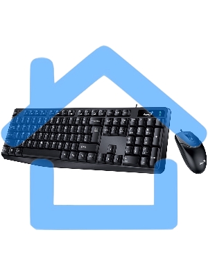 Комплект клавиатура + мышь проводной Genius Smart КМ-170 клавиатура+мышь USB