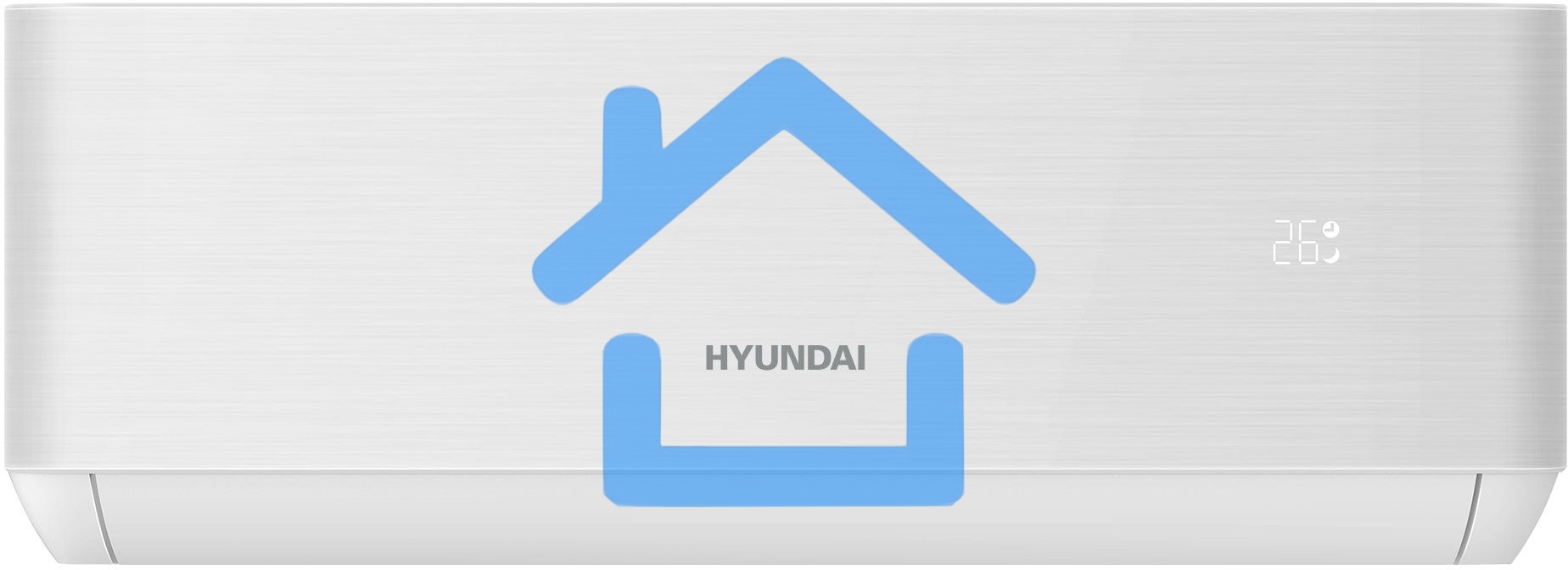 Кондиционер сплит-система Hyundai HAC-24/T-PRO 24000 BTU, 70 м², 31/47 дБ, охлаждение, обогрев, осушение, белый