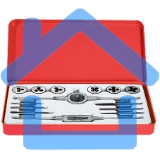 Набор метчиков и плашек Matrix MASTER 77345 М3 - М10, 14 предметов