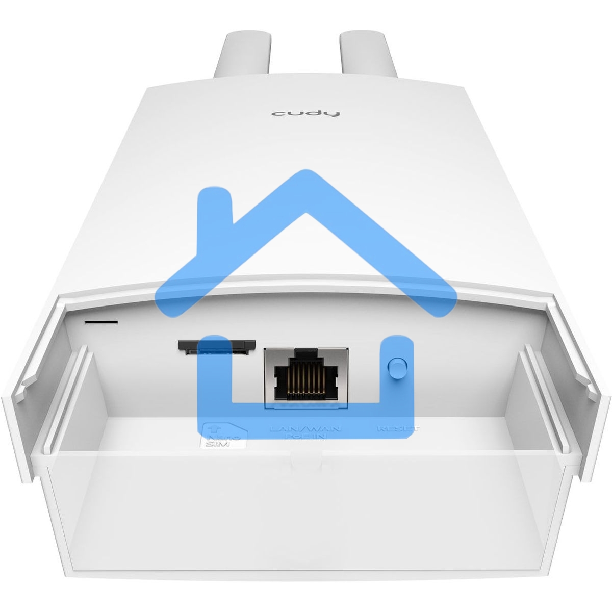 Повторитель беспроводного сигнала Cudy RE1200 OUTDOOR AC1200 Wi-Fi белый