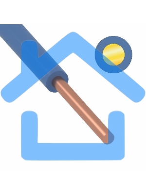 Провод ПуВ (ПВ-1) 16 мм² 200 м синий ГОСТ 31947-2012,ТУ 16-705. 501-2010