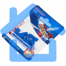 Клемма плоская Rexant, полностью изолированная гнездо - 5.6 мм, 1.5-2.5 мм², (РППи-м 2.5-(4.8) / FDFD2-187(8)), в упак. 10 шт.