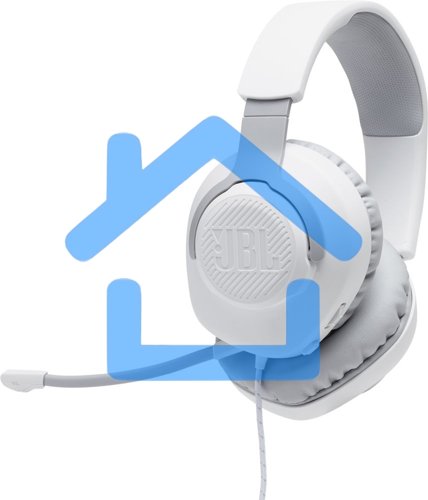 Наушники JBL GAMING QUANTUM 100 белый