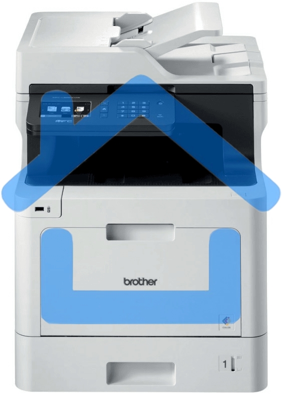 МФУ лазерное Brother MFC-L8690CDW, цветной лазерный A4 Duplex Net WiFi серый/черный