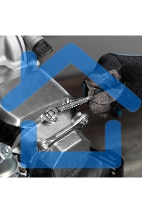 Набор ключей комбинированных Matrix, трещоточных шарнирных 11шт.