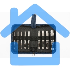 Набор пробойников СИБРТЕХ для кожи 2; 3; 4; 5; 6; 8; 9; 10; 13 мм, 9 шт, чехол 18309